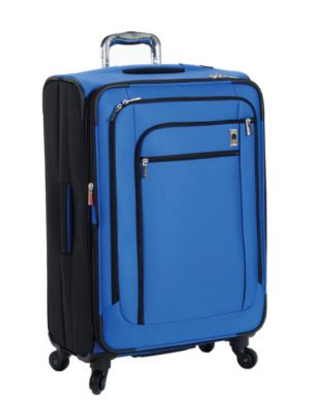 Delsey Helium Sky 25 inch Expandable Suiter Spinner - BLUE - 25