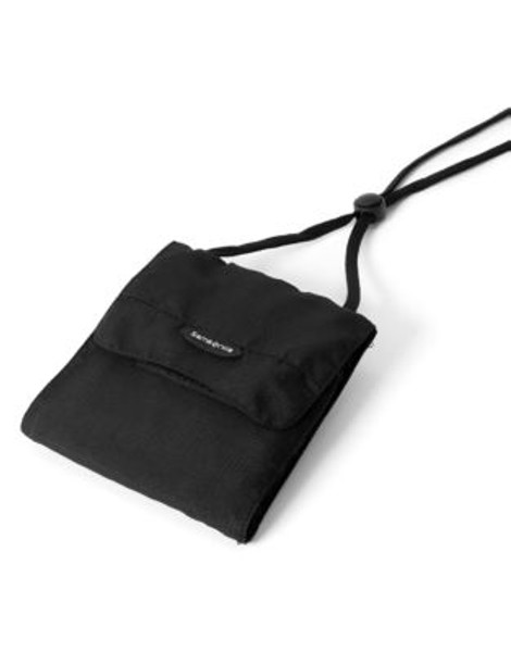 Samsonite Neck Pouch - BLACK