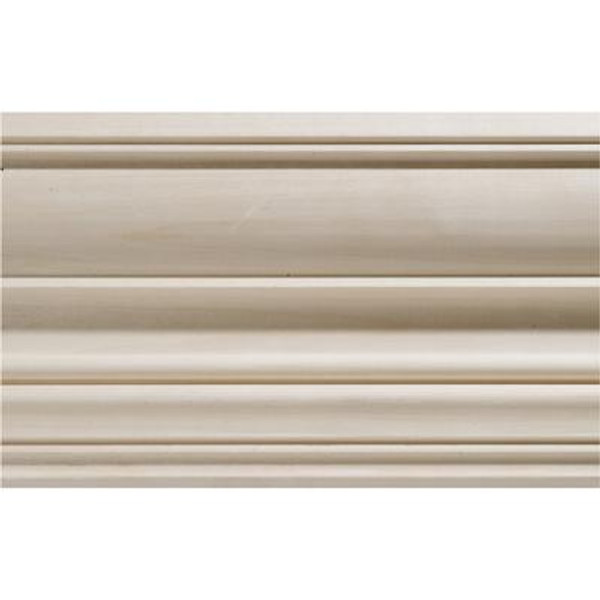 White Hardwood Colonial Crown 27/32 x 4-1/2 - Sold Per Foot