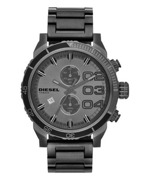 Diesel Gunmetal Plated Watch - GREY