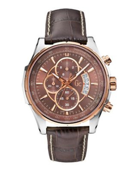 Gc Men's GC Techno Class Watch - BROWN