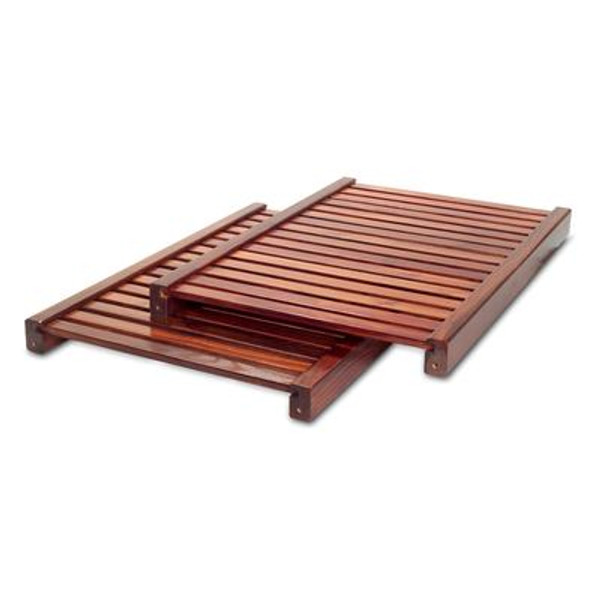 Deluxe Adjustable Shelves Kit - Red Mahogany