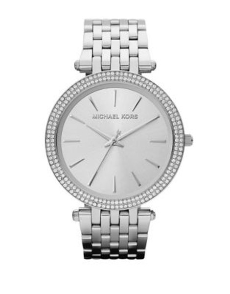 Michael Kors Stainless Steel Pipa Watch - SILVER