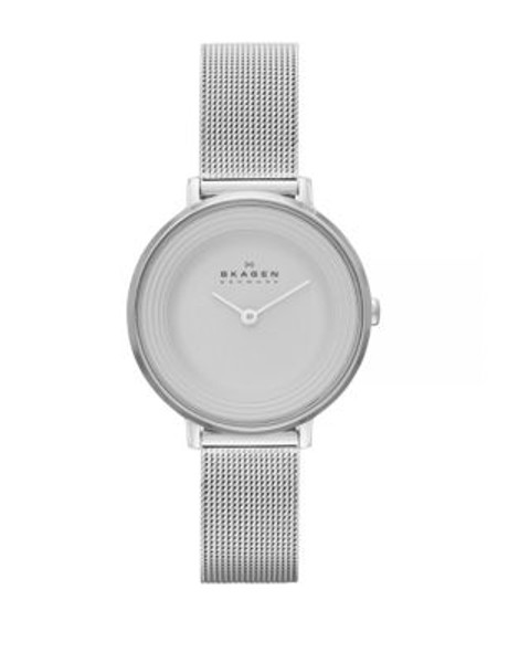 Skagen Denmark Womens Ditte Standard Analog SKW2211 - SILVER