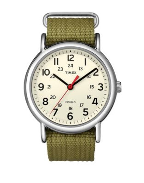 Timex Mens Timex Weekender Central Park - GREEN