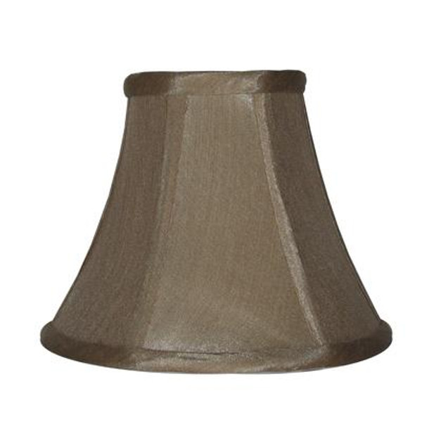 5 Inch Taupe Shantung Lamp Shade