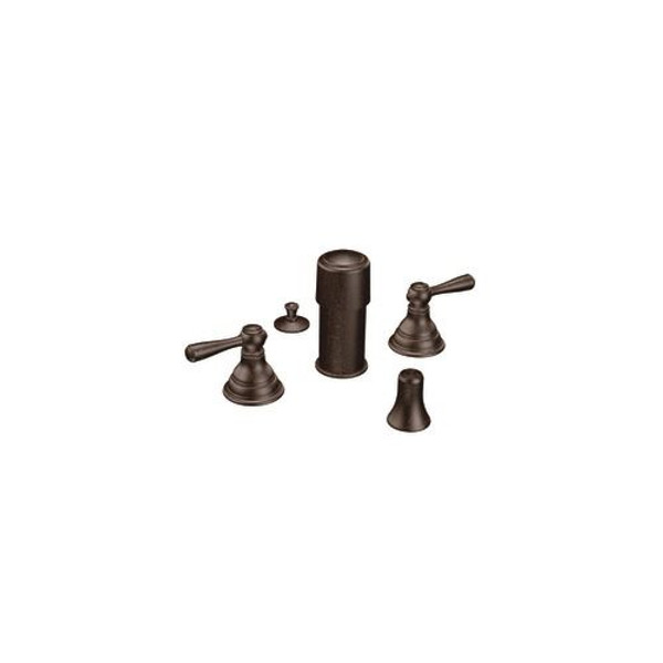 Kingsley 2 Handle Bidet Faucet Trim (Trim Only) - Oil Rubbed Bronze Finish