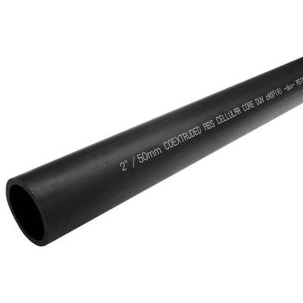 ABS PIPE 2 inches x  6 ft CELL CORE