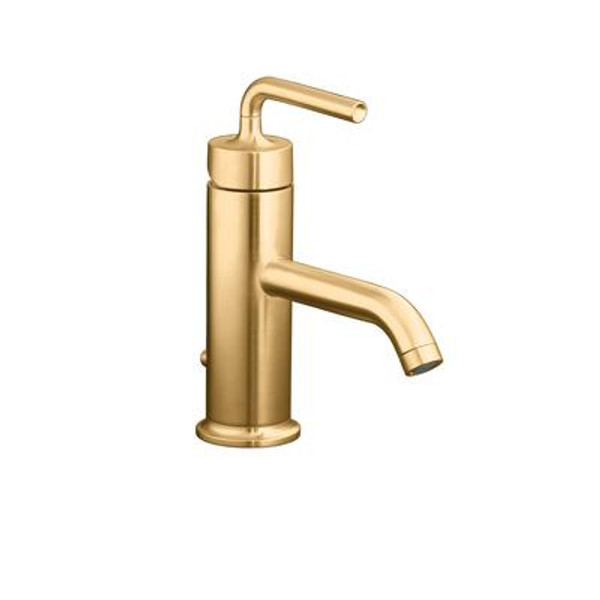 Purist Single-Control Lavatory Faucet In Vibrant Brushed Bronze