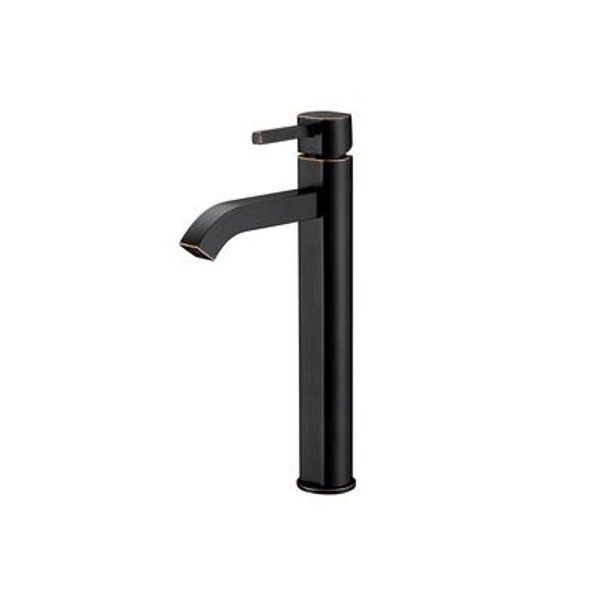 Ramus Single Lever Vessel Bathroom Faucet Oil Rubbed Bronze