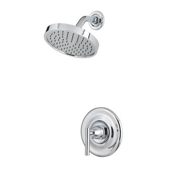 Contempra Single Control Shower Trim Kit in Chrome