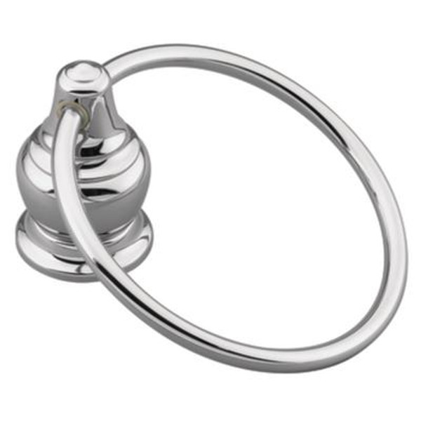 Chrome Decorator Towel Ring