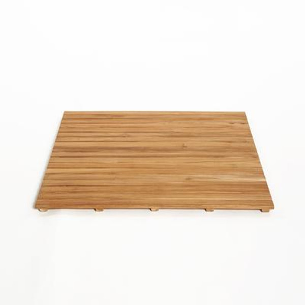 Teak Shower Mat 36 Inch