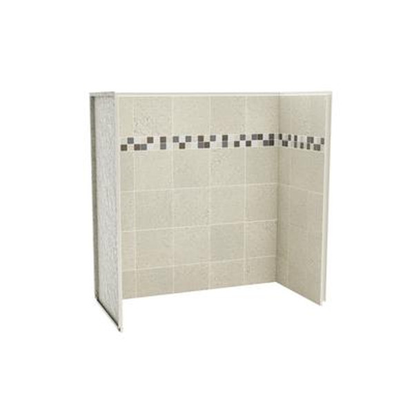 Utile Tub Shower Wall Kit 6030 Stone Sahara