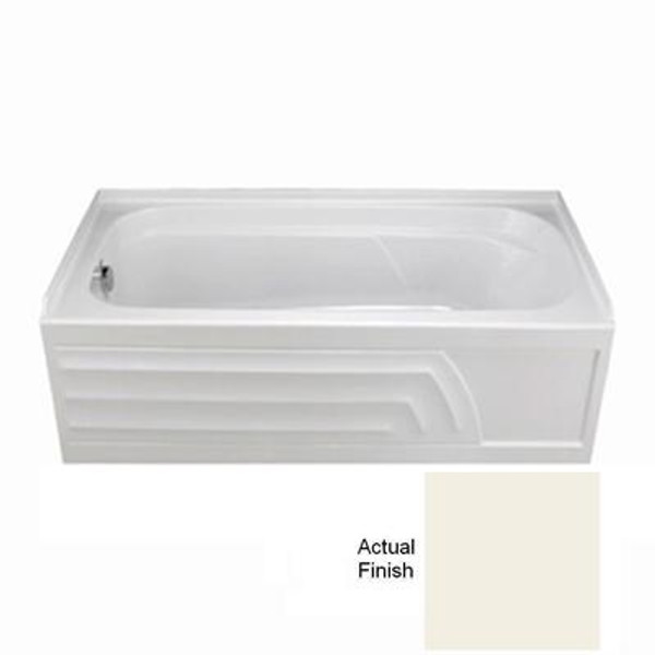 Colony 5.5 feet Left-Hand Drain Bathtub in Linen