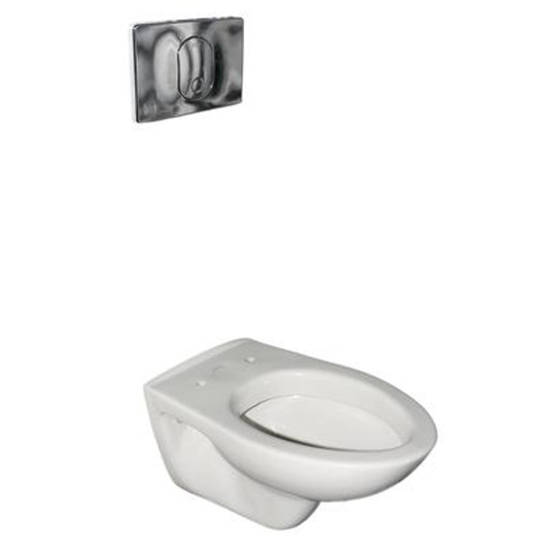The ISTANBUL Wall Concealed Tank And Wall Hung ADA One Piece 1.28 Gal. Elongated Toilet By VitrA