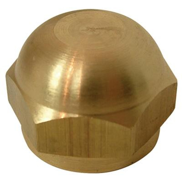 Brass Flare Cap (5/8)