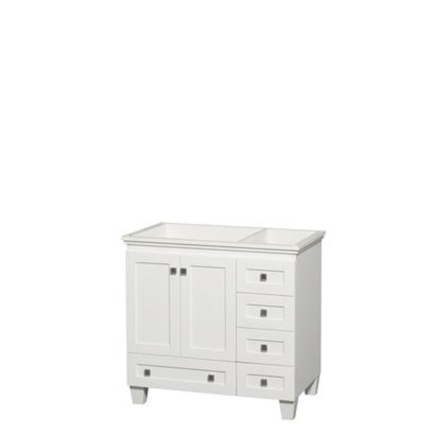 Acclaim 36 In. Single Vanity Cabinet only in White