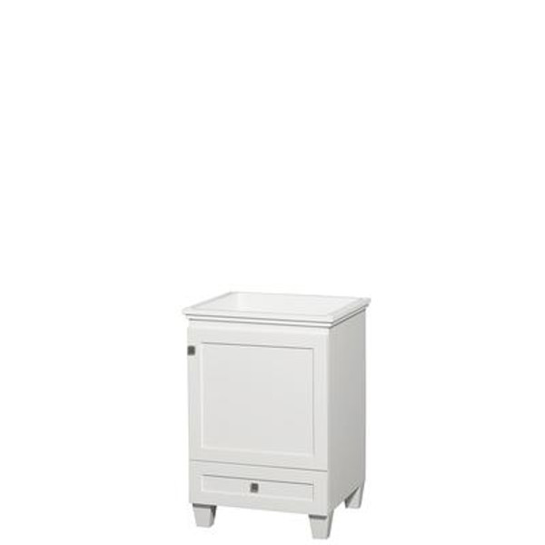 Acclaim Single Vanity Cabinet only in White
