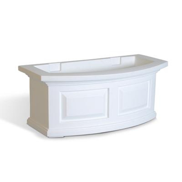 Nantucket 2 Feet Window Box White