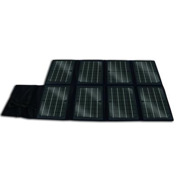 80-Watt Folding Monocrystalline Solar Panel for 12-Volt Charging