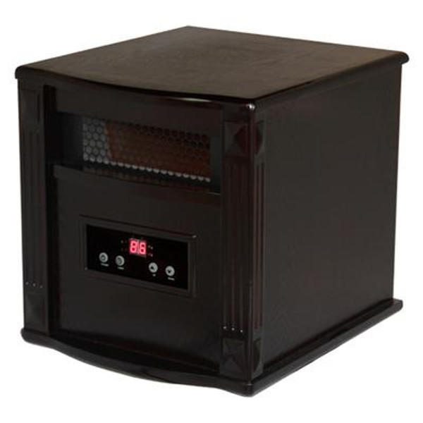 Comfort Furnace Gold Portable Infrared Heater  - Espresso