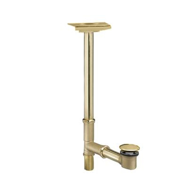 Lifetime Brass Bath Drain in Polished Brass