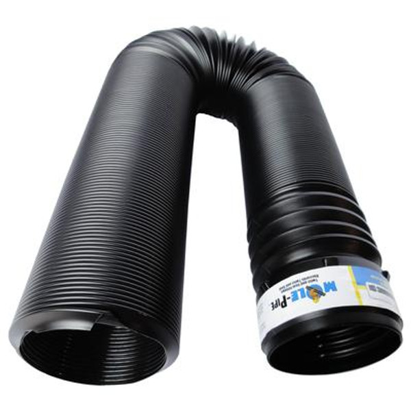8ft Expandable Corrugated Solid Pipe