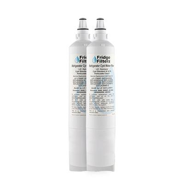 Fridge Filterz FFLG-341-2 Fridge Cyst Water Filter 2PK For LG and Kenmore