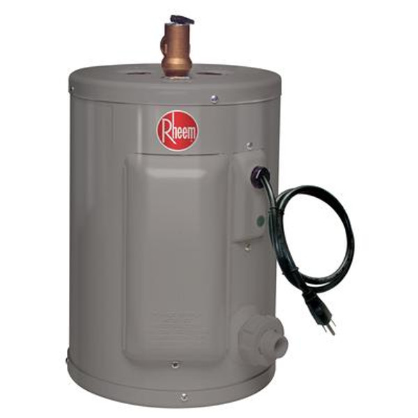 Rheem Point of Use 2 Gallon Electric Water Heater with 6 Year Warranty.