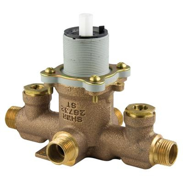 Single Control Ceramic Disc Pressure Balance Valve With Stops