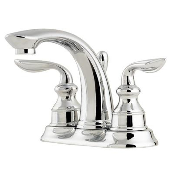 Avalon Lead Free 4 Inch Centerset Lavatory Faucet in Polished Chrome
