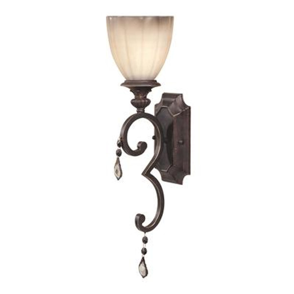 Avila Collection Bronze 1-Light Wall Sconce