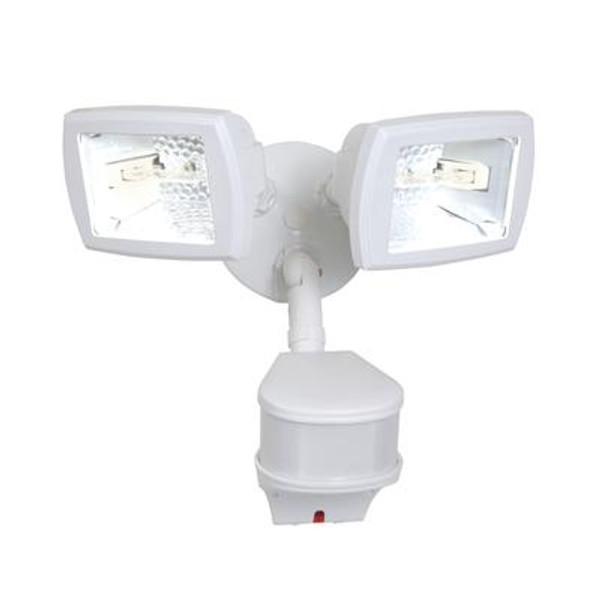 All-PRO&#153; 270&#176; Motion Activated 300w Twin White Halogen Security Floodlight