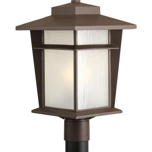 Loyal Collection 1-light Antique Bronze Fluorescent Post Lantern