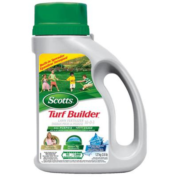 Scotts Turf Builder Lawn Fertilizer Jug 30-0-3