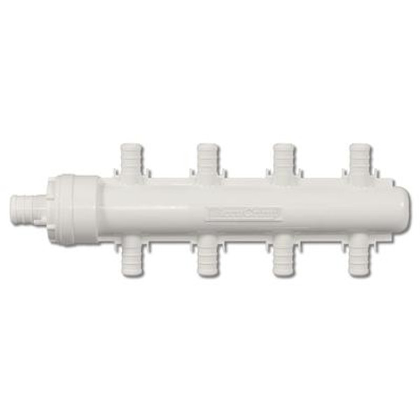 Pex Manifold:  8h Br Ep - 1/2  Inch  Inlet