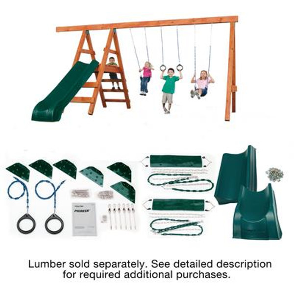 Pioneer Custom Do-It-Yourself Play Set W/ Summit Slide