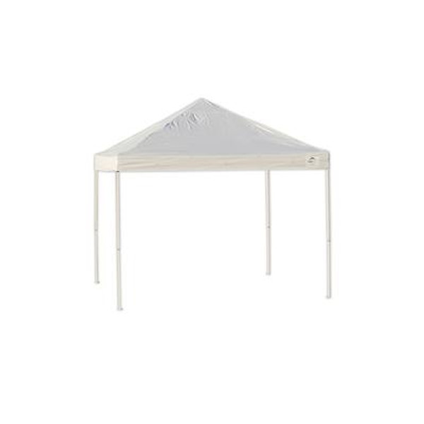 Pro 10 x 10 White Straight Leg Pop-Up Canopy