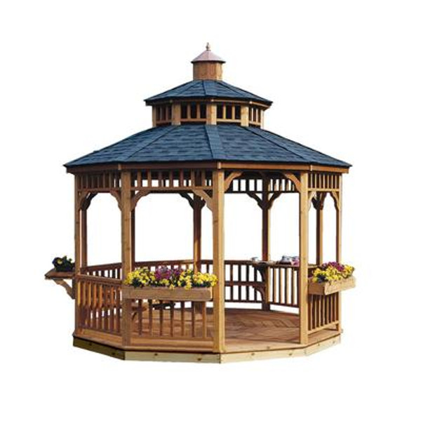 San Marino 12 Feet Round Gazebo