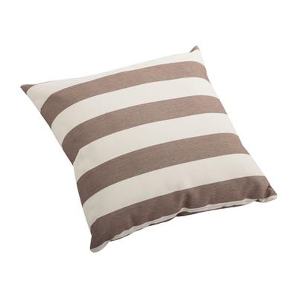 Pony Small Pillow Beige and brown bold