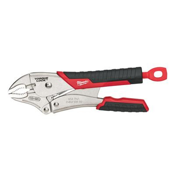 10 In. Torque Lock Curved Jaw Locking Pliers With Durable Grip