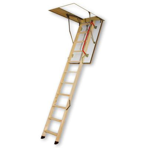 Attic Ladder (Wooden Fire Rated) LWF 30x54 300 lbs 10 ft 1 in