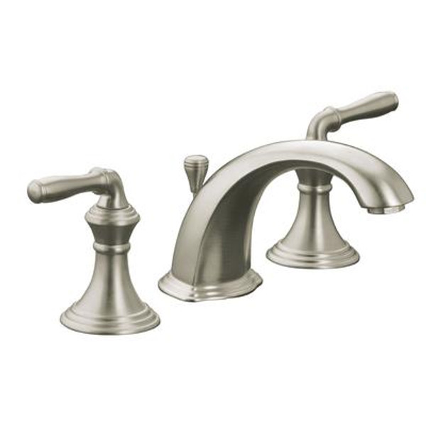 Devonshire Widespread Lavatory Faucet In Vibrant Brushed Nickel