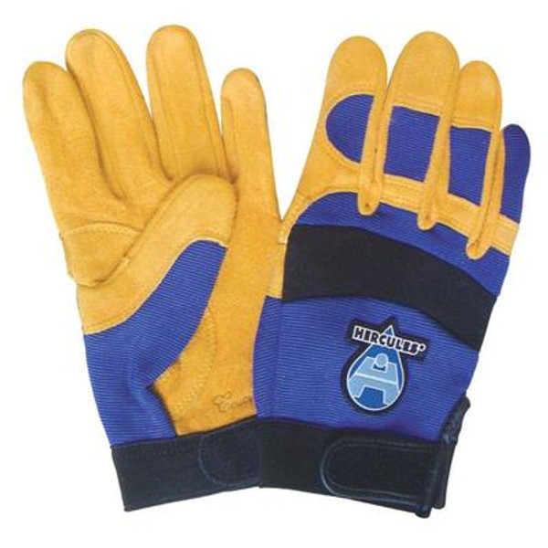 Mechanic's Style Cowhide Work Glove - Size S/8