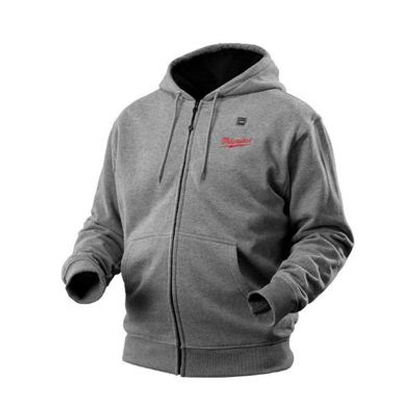 M12 Cordless Gray Heated Hoodie Kit - Large