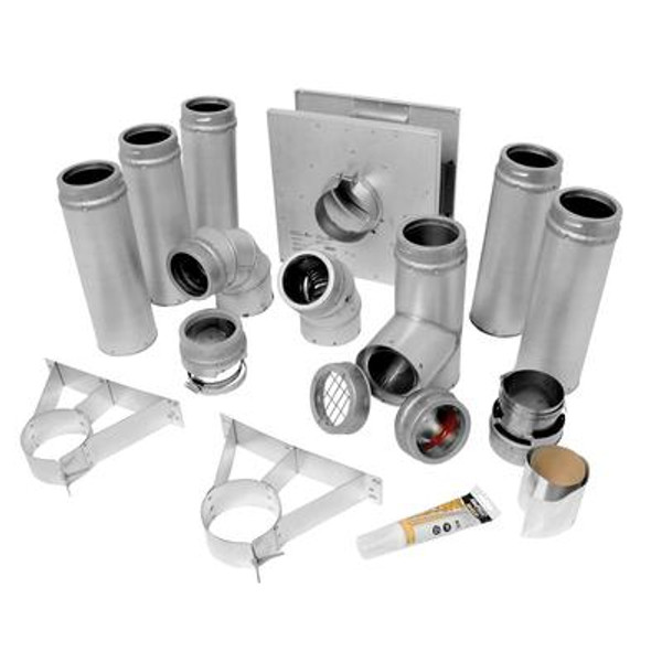 3 In. Pellet Pipe Kit