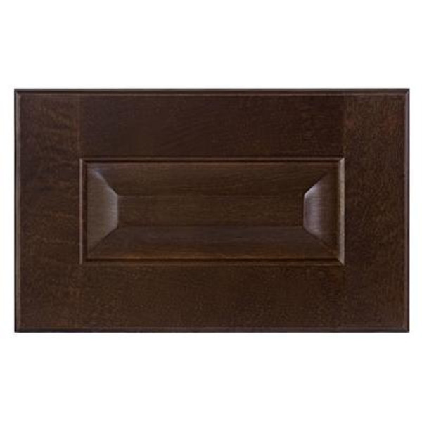 Wood Drawer front Naples 11 7/8 x 7 1/2 Choco