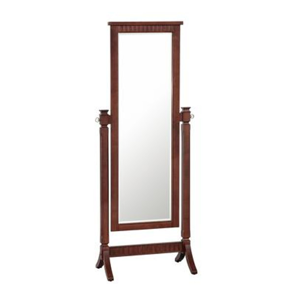 Contemporary Merlot Cheval  Mirror