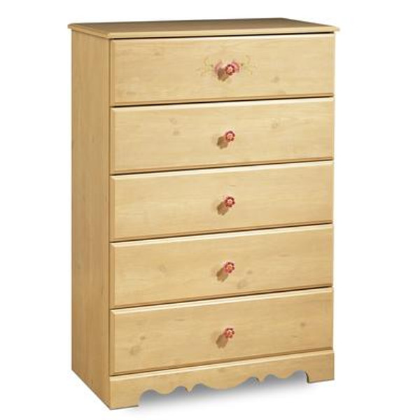 Lily Rose Five Drawer Chest